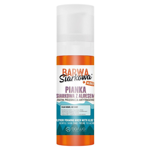 Barwa Sulfuric Foaming Wash with Aloe for Problematic Skin 150ml