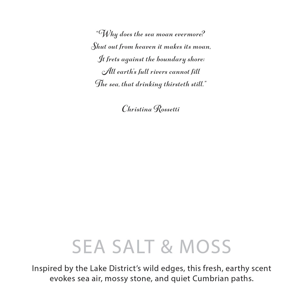 Agnes + Cat Botanical Soy Wax Candle - Seasalt & Moss