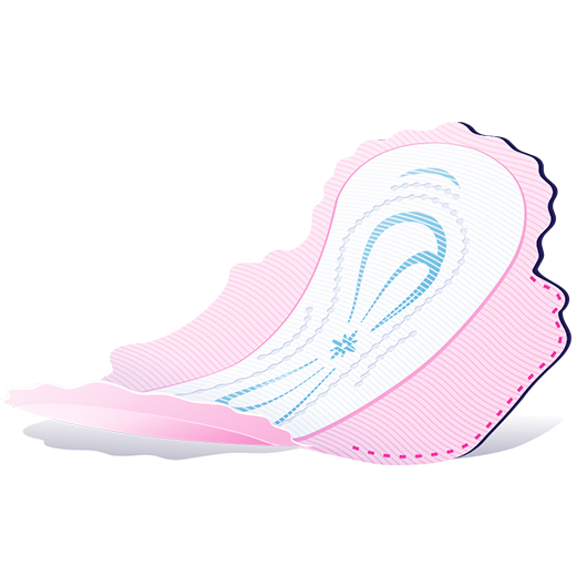 Bella Perfecta Ultra Rose Extra Soft Sanitary Pads 10 Pieces