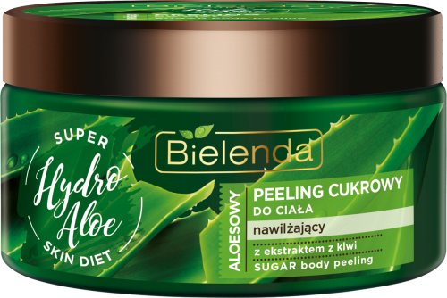 Bielenda Super Skin Diet Hydro Aloe Moisturizing Sugar Body Scrub 350g