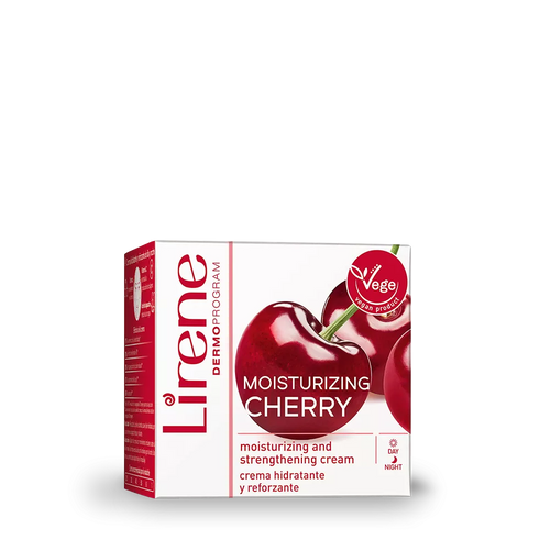 Lirene Moisturizing Cherry Strengthening Day and Night Cream 50ml