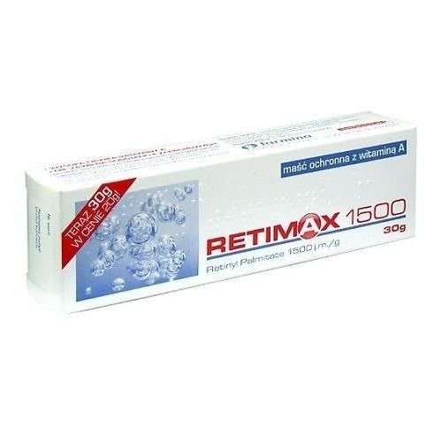 Retimax 1500 Maść Ochronna z Witaminą A 30 g