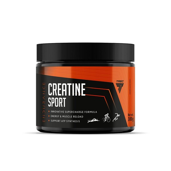 Trec Nutrition Endurance Creatine Sport z Dekstrozą i Tauryną Malina 300g