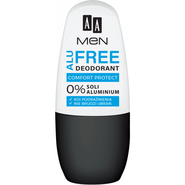 AA Men Alu Free Soothing Irritations Deodorant with Comfort Protection Mineral Care 50ml