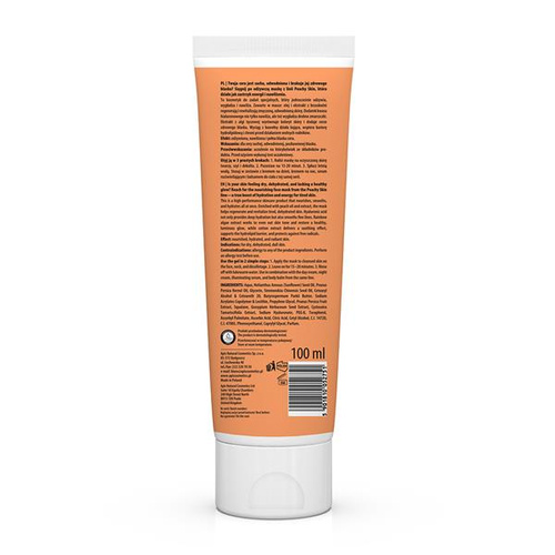 Apis Peachy Skin Odżywcza Maska do Twarzy dla Skóry Suchej Zmęczonej 100ml