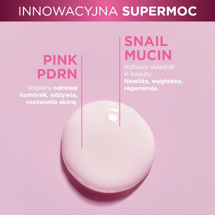 Eveline Jelly Slime Pink Snail Nawilżające Serum Regenerujące 30ml