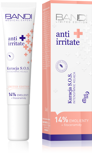 Bandi Anti Irritate Kuracja S.O.S Intensywnie Kojąca 14ml