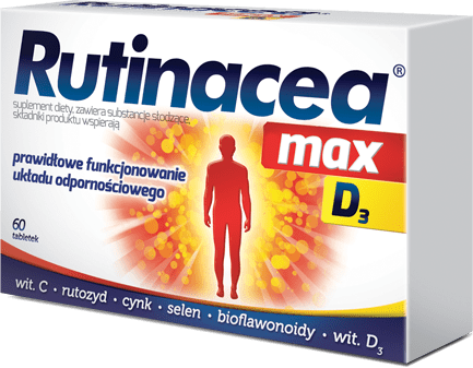 Rutinacea Max D3, 60 tablets