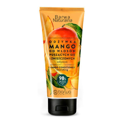 Barwa Naturalna Mango Odżywcza Odżywka do Włosów Zniszczonych 200ml