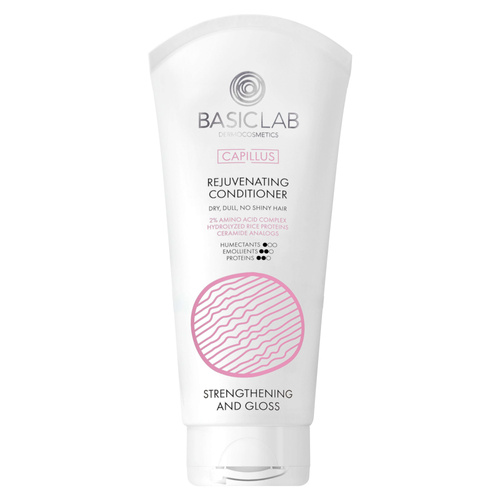 BasicLab Capillus Rejuvenating Conditioner for Dry Hair 100 ml