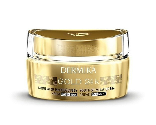 Dermika Gold 24K Youth Elixir 55+ Luxurious Day/Night Cream 50 ml