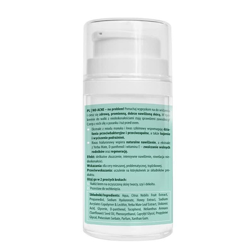 Apis My Pure Skin Hydrogel Hydrożelowy Krem Niwelujący Niedoskonałości na Dzień i na Noc 50ml