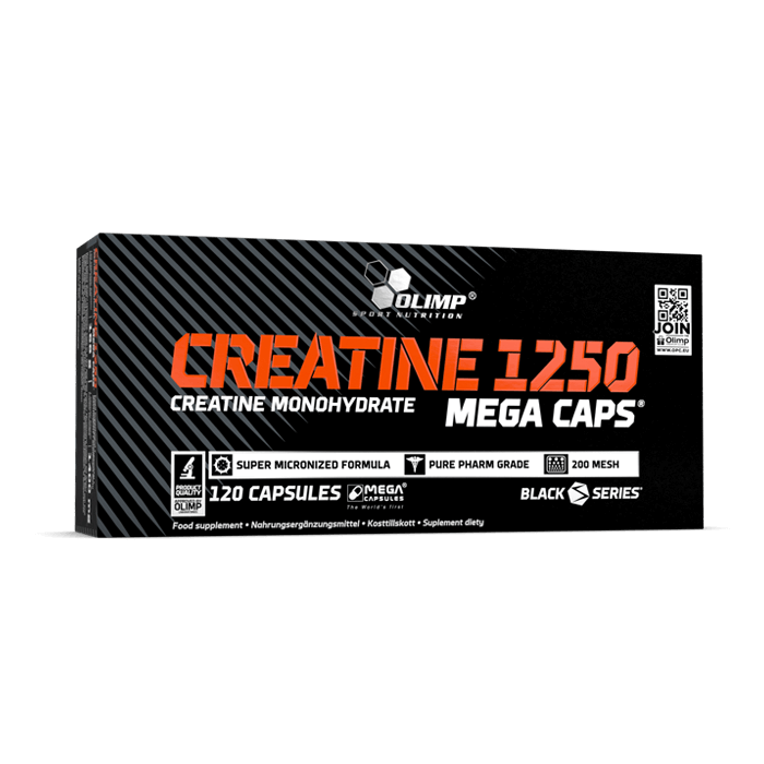 Olimp Creatine 1250 Mega Caps 120 Kapsułek