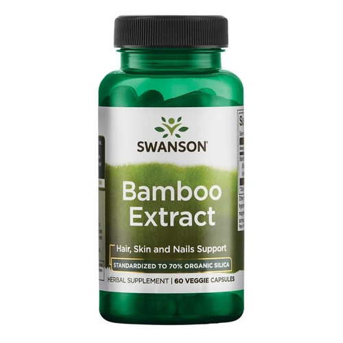 Swanson Bamboo Extract - 60 vcaps