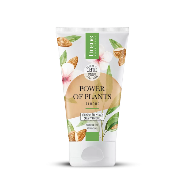 Lirene Power Of Plantis Creamy Cleansing Gel Almond 150ml