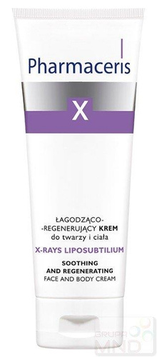 Pharmaceris X Łagodzący i Regenerujący Krem do Twarzy i Ciała dla Skóry po Radioterapii 75ml