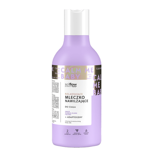 So!Flow Relaksujące Mleczko Nawilżające do Ciała z Adaptogenami 400ml Best Before 23.01.26