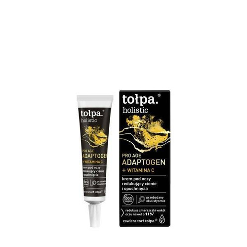 Tołpa Holistic Liftingujący Krem pod Oczy Redukujący Cienie i Opuchnięcia z Witaminą C 10ml