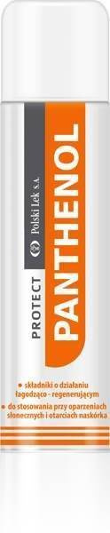 Panthenol Protect Pianka Ochronna Regenerująca Łagodząca Oparzenia Słoneczne 150ml