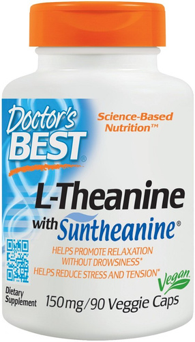 L-Theanine with Suntheanine, 150mg - 90 vcaps