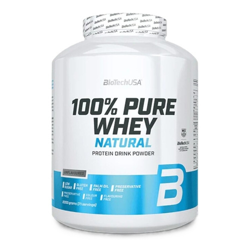 BioTechUSA 100% Pure Whey, Unflavoured - 2000g