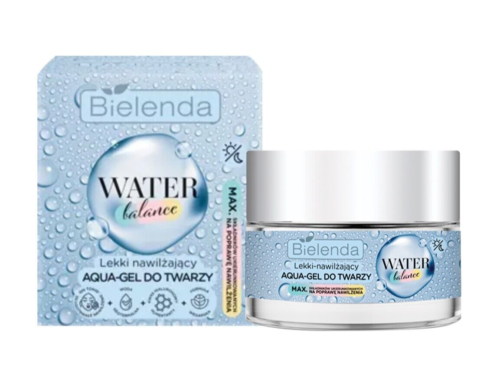 Bielenda Water Balance Lekki Nawilżający Aqua-Gel do Twarzy dla Skóry Suchej 50ml