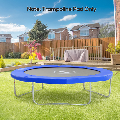 HOMCOM 8ft Trampoline Pad Pads Replacement Trampoline Accessories Safety Surround Pads Padding - 8ft Blue