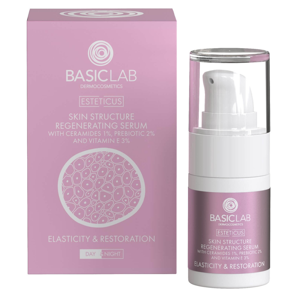 BasicLab Esteticus Regenerujące Serum z Ceramidami 15ml