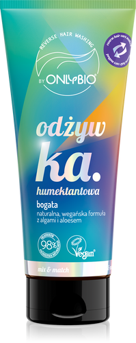 OnlyBio Reverse Washing Rich Humectant Conditioner for Dry and Brittle Hair 200ml