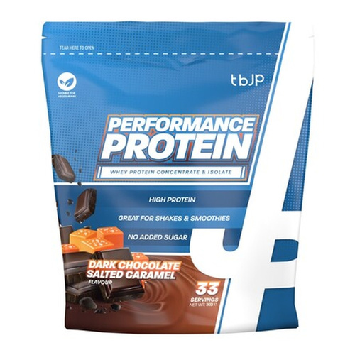 Performance Protein, Dark Chocolate Salted Caramel - 1000g