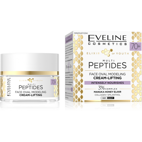Eveline Elixir Of Youth Krem-Lifting Modelujący Owal Twarzy 70+ 50ml