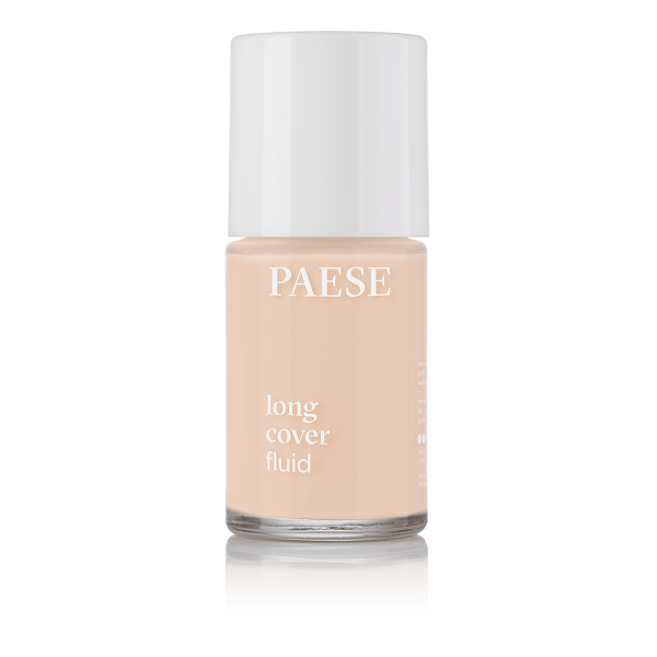 Paese Long Cover Full Coverage and Moisturizing Fluid 0 Nude 30ml