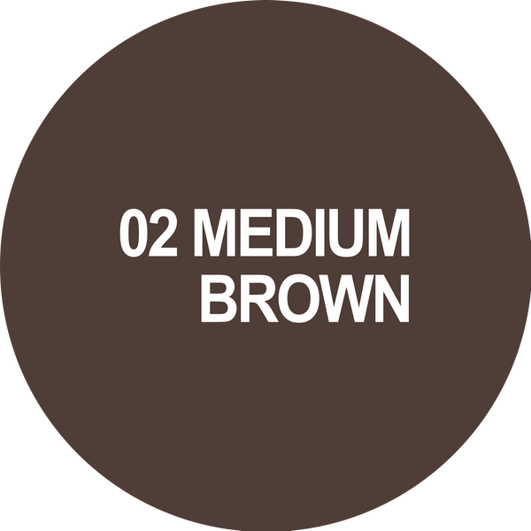 Eveline Cosmetics Brow&Go Powder Precision Eyebrow Pencil No. 2 Medium Brown