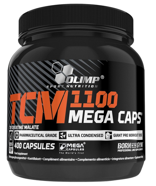 Olimp TCM 1100 Creatine Malate for Strength and Endurance 400 Capsules