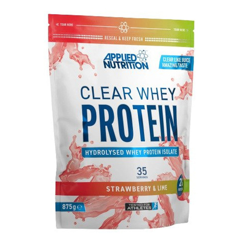 Applied Nutrition Clear Whey Protein Whey Protein Isolate Strawberry and Lime For Muscle Growth and Maintenance 875g