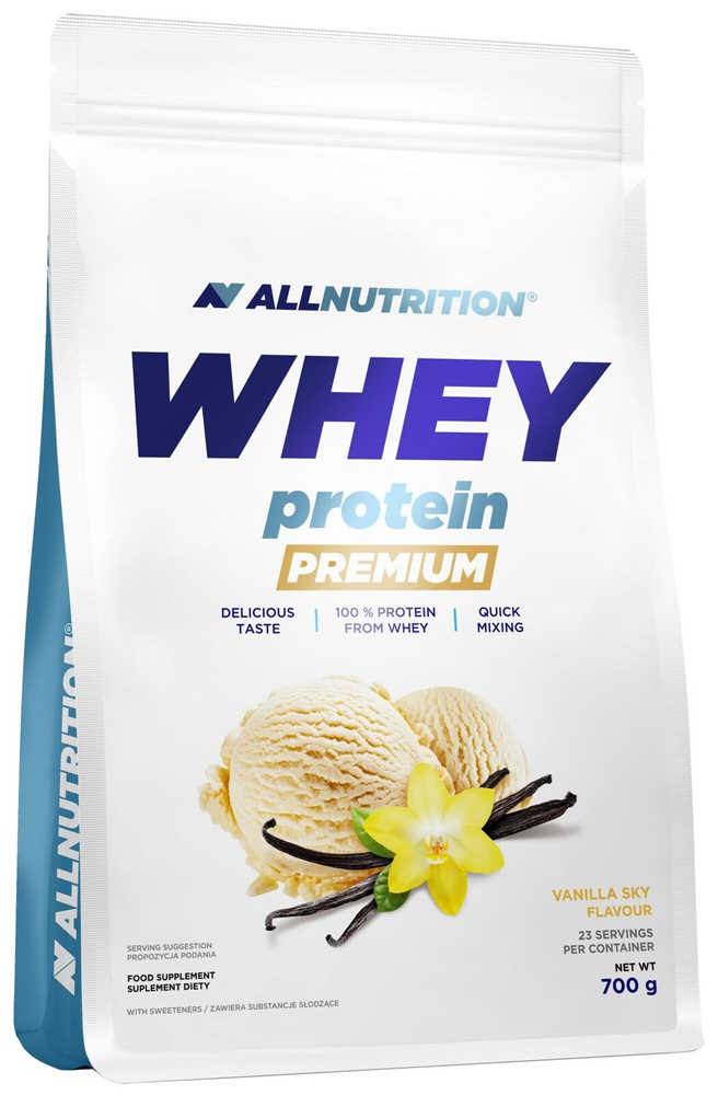 Allnutrition Whey Protein Premium Vanilla Sky 700g