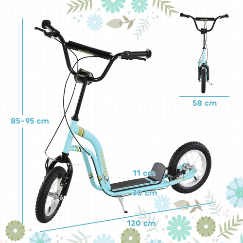HOMCOM Teen Kids Stunt Scooter w