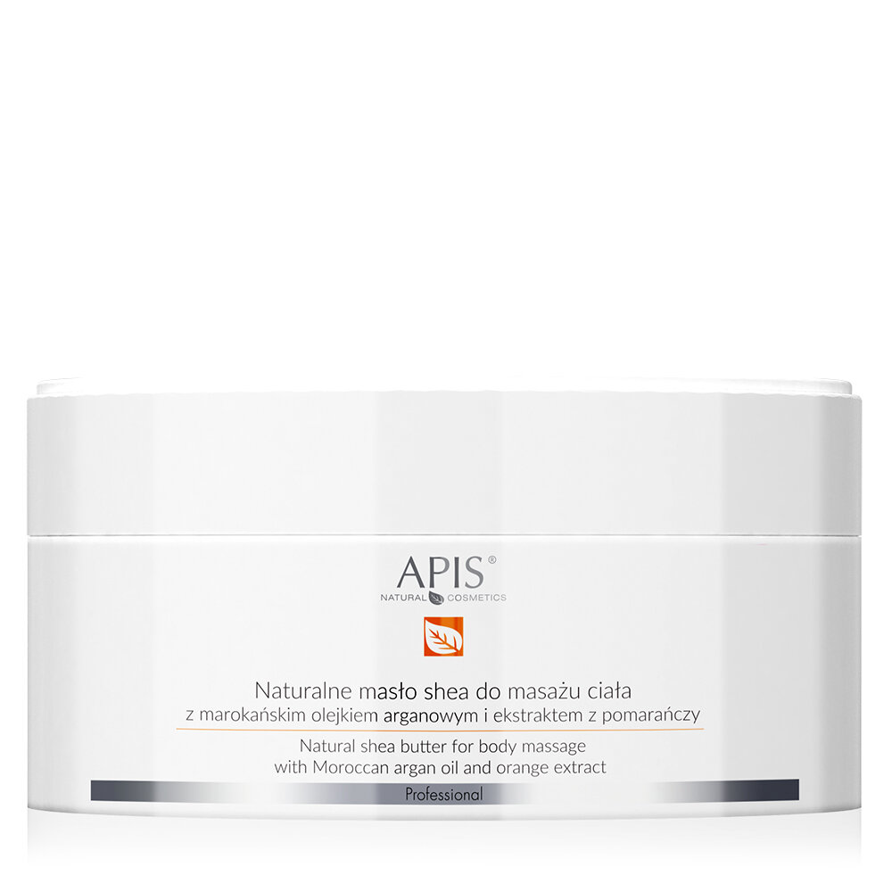 Apis Professional Orange Naturalne Masło Shea do Masażu Ciała 200g