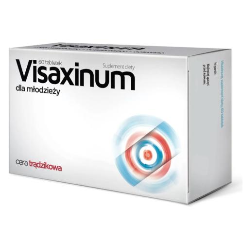 Visaxinum Zdrowa Skóra na Cerę Trądzikową i Oczyszczanie 60 Tabletek