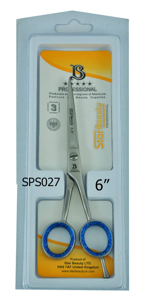 Star Beauty Professional Steel Scissors 6” SPS 027 Nożyczki Fryzjerskie 1 Sztuka