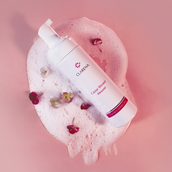 Clarena Caviar and Matrix Line Caviar Shower Mousse 200ml
