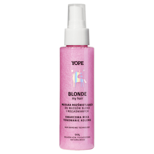 Yope Blonde my Hair Quartz Mica Mist for Blonde Hair 100ml Best Before 30.06.26