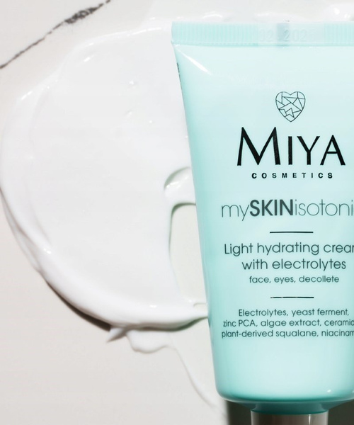 Miya mySKINisotonic Lekki Krem Nawadniający z Elektrolitami dla Skóry Tłustej i Mieszanej 40ml