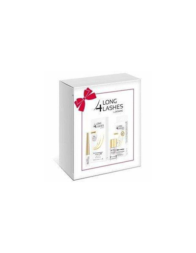 Long4lashes Zestaw Kosmetyków Serum Utwardzające do Paznokci 10 ml Serum do Rzęs 3 ml