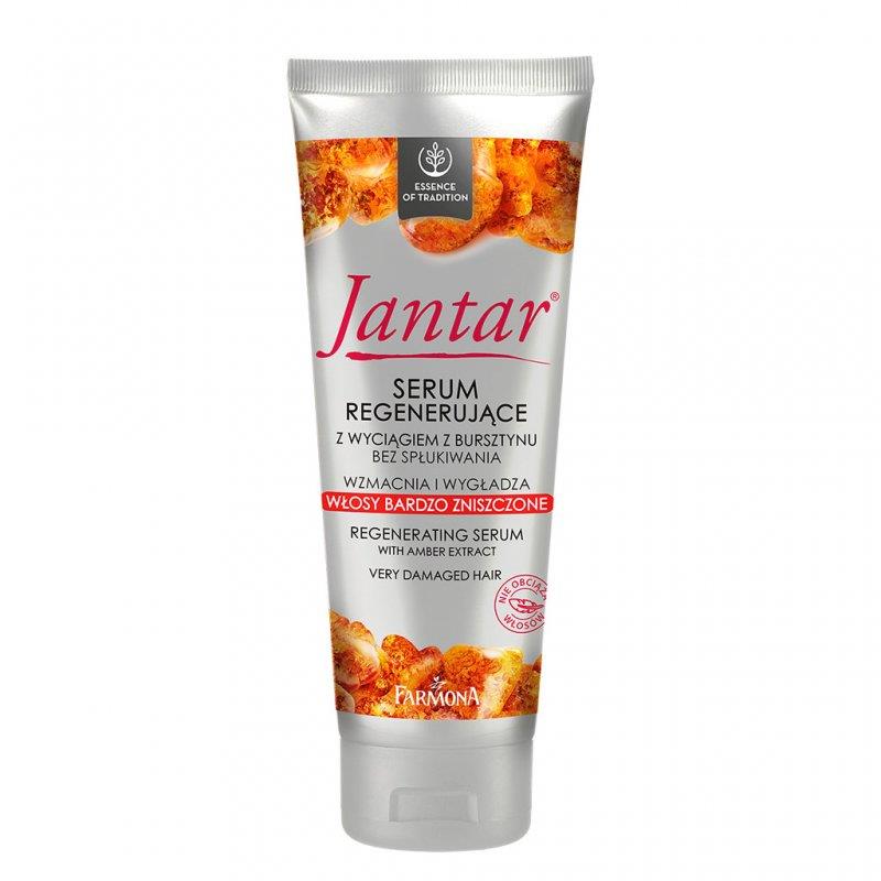 Jantar Regenerating Serum for Damaged Hair with Amber Extract without Rinsing 100ml