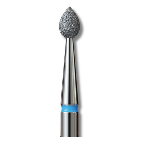 IQ Nails Diamond Nail Drill Bit Flame Shaped Medium Fine 2.5mm 243.524.025 1 Piece