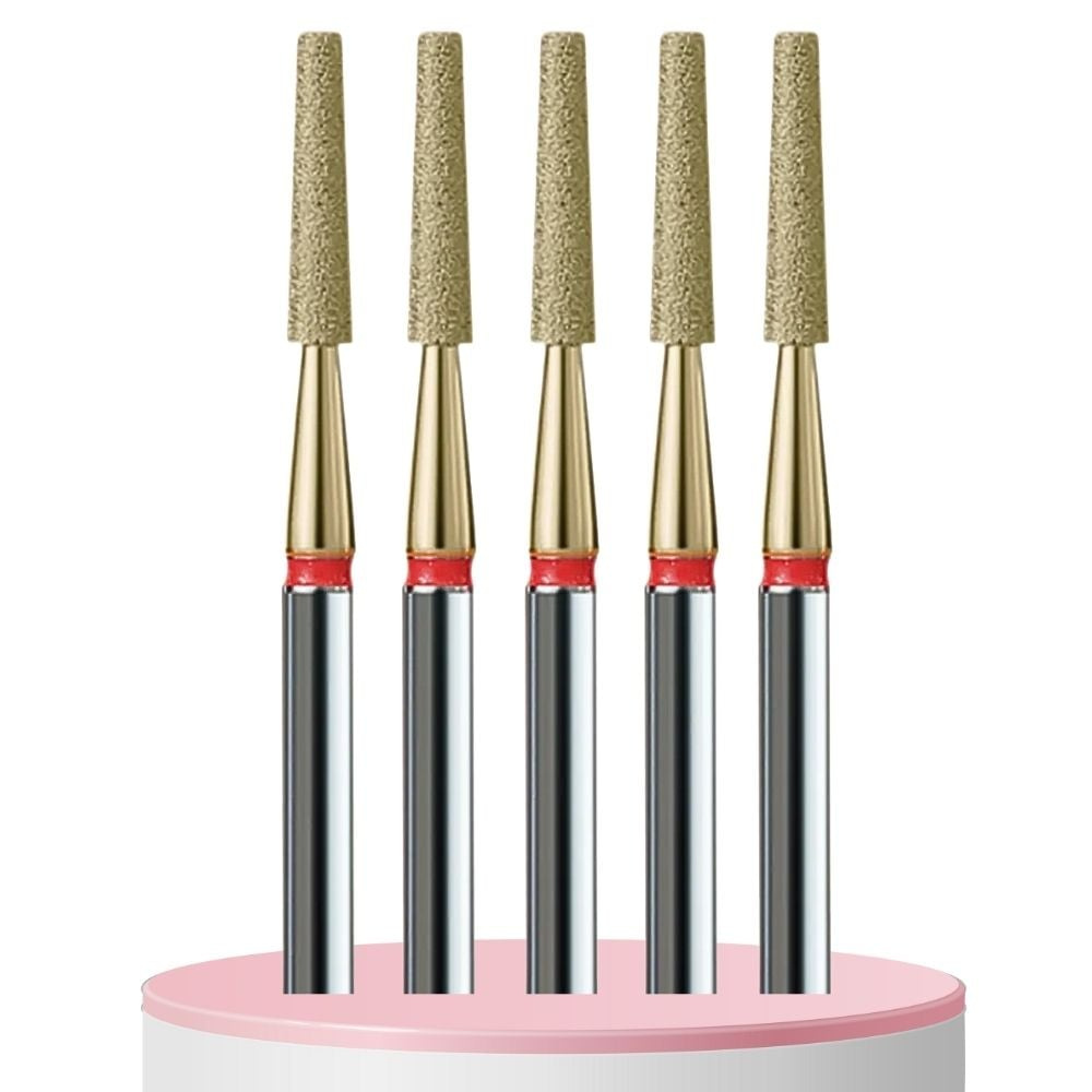 IQ Nails Diamond Cut Cone Drill Bits ZRN 2.1mm 5pcs