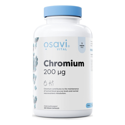 Osavi Chromium 200mcg 250 vegan caps
