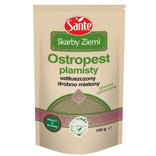 Sante Earth Treasures Skimmed Fine Grounded Milk Thistle with Silymarin 150g