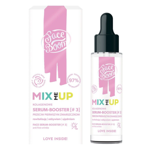 FaceBoom Mix Me Up Collagen Serum-Booster against First Wrinkles 30ml